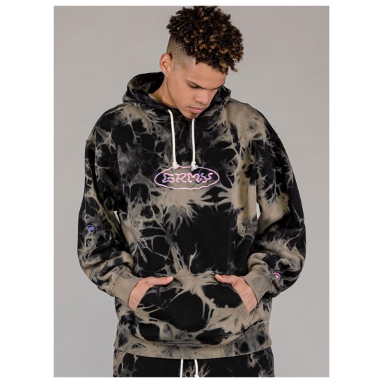 Grimey Ανδρικό φούτερ Ufollow Bleached Hoodie